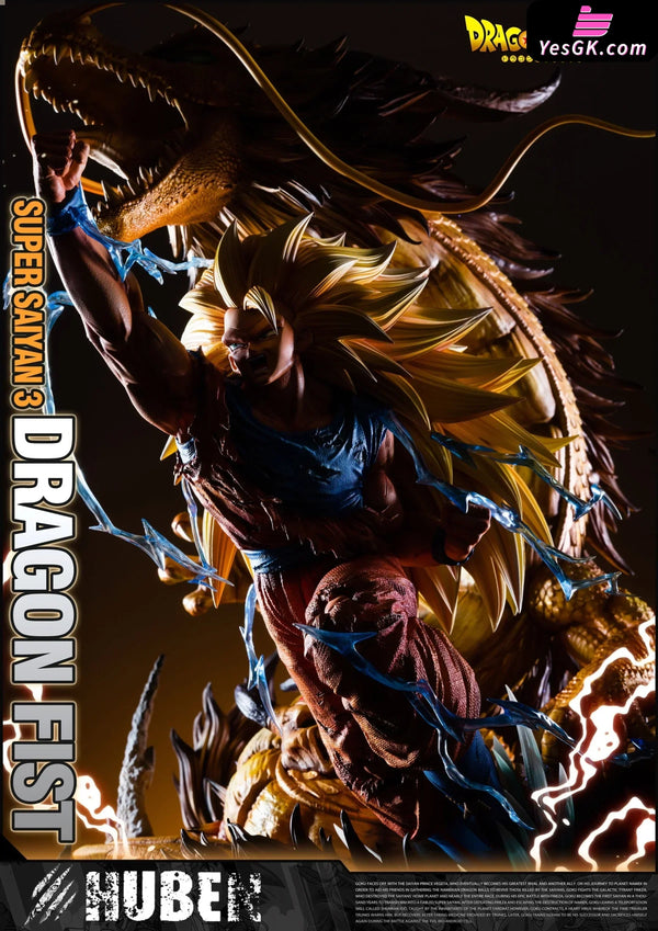 Dragon Ball Super Saiyan 3 Son Goku Statue - Hu Ben Studio [Pre-Order]