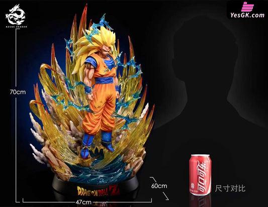 Dragon Ball Super Saiyan 3 Statue - Azure Studio [Pre - Order] Deposit / 1/6 Scale
