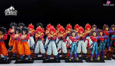 Dragon Ball Super Saiyan 4 2.0 series Son Goku & Vegeta & Gogeta Statue Violent bear Studio [In Stock] Dragon Ball