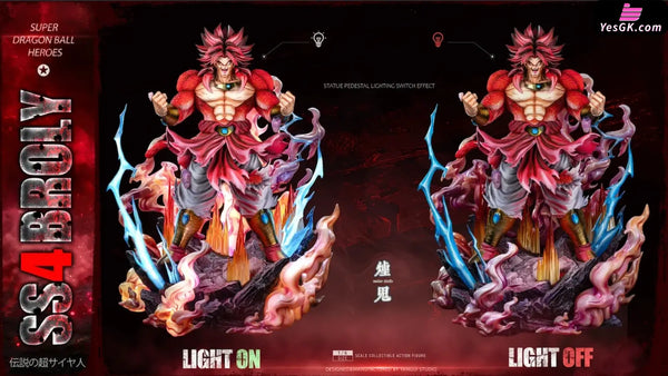 Dragon Ball Super Saiyan 4 Broly Statue - Smoker Studio
