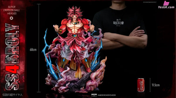 Dragon Ball Super Saiyan 4 Broly Statue - Smoker Studio