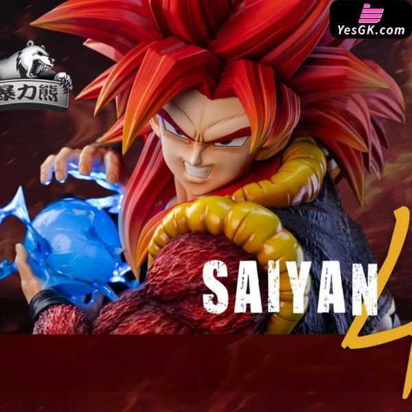 Dragon Ball Super Saiyan 4 Gogeta Bust GK Statue - Violent Bear Studio [In-Stock] - Full Payment - DragonBall