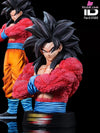 Dragon Ball Super Saiyan 4 Goku & Super Saiyan 4 Goku Bust GK Statue - PlanB Studio [Pre-Order] Dragon Ball