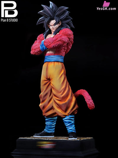 Dragon Ball Super Saiyan 4 Goku & Super Saiyan 4 Goku Bust GK Statue - PlanB Studio [Pre-Order] Deposit / Super Saiyan