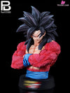 Dragon Ball Super Saiyan 4 Goku & Super Saiyan 4 Goku Bust GK Statue - PlanB Studio [Pre-Order] Full Payment / Super