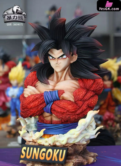 Dragon Ball Super Saiyan 4 Goku Bust GK Statue - Violent Bear Studio [Pre-Order] Dragon Ball