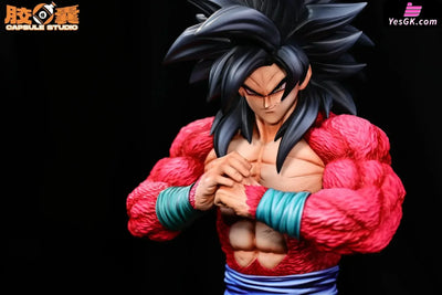 Dragon Ball Super Saiyan 4 Goku Clasps His Fists GK Statue - Capsule Studio [Pre-Order] Deposit / Evil Smile Version