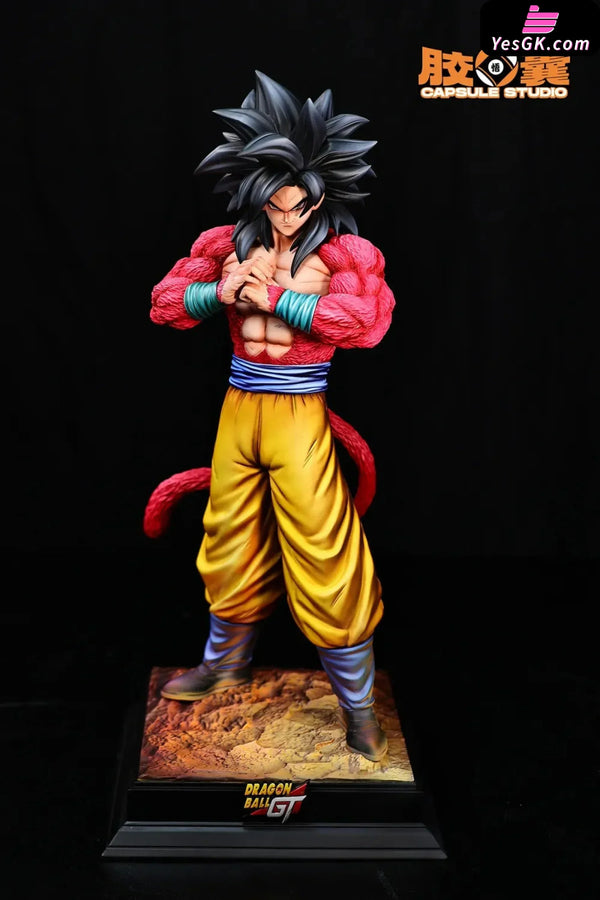 Dragon Ball Super Saiyan 4 Goku Clasps His Fists GK Statue - Capsule Studio [Pre-Order] Dragon Ball