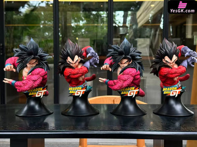 Dragon Ball Super Saiyan 4 Goku Vegeta Bust GK Statue - Ru Yun Studio [In-Stock] - DragonBall