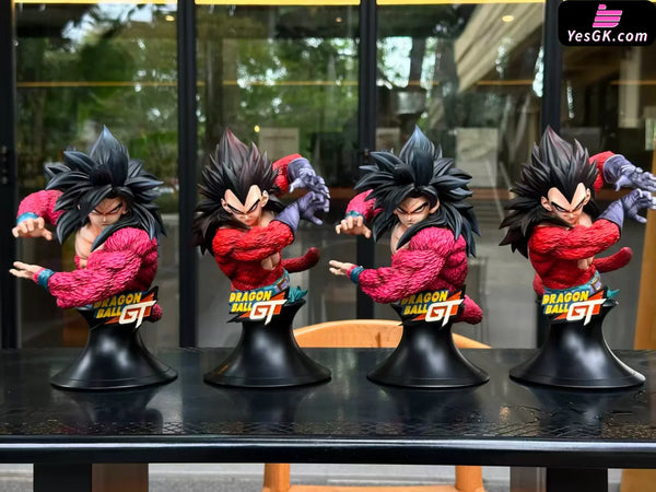 Dragon Ball Super Saiyan 4 Goku Vegeta Bust GK Statue - Ru Yun Studio [In-Stock] - DragonBall