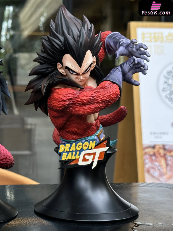 Dragon Ball Super Saiyan 4 Goku Vegeta Bust GK Statue - Ru Yun Studio [In-Stock] - Full Payment / Vegeta - DragonBall