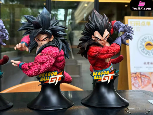 Dragon Ball Super Saiyan 4 Goku Vegeta Bust GK Statue - Ru Yun Studio [In-Stock] - Full Payment / Set - DragonBall
