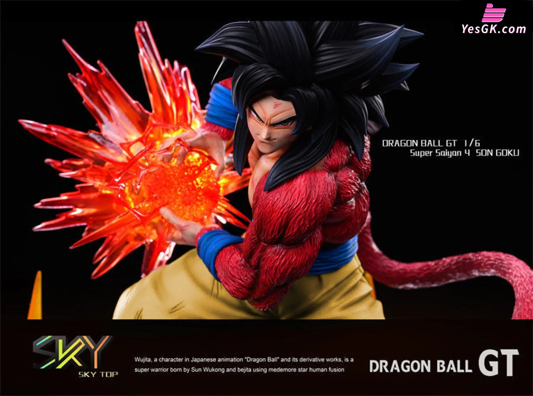 Dragon Ball Super Saiyan 4 Son Goku/Super Saiyan 5 Son Goku Statue - F –  YesGK