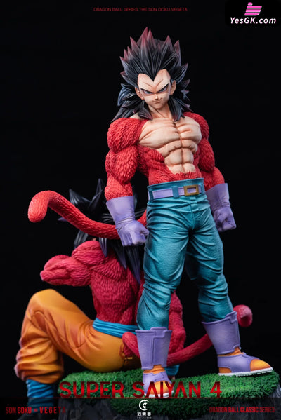 Dragon Ball Super Saiyan 4 Son Goku & Vegeta GK Statue - To youth Studio [Pre-Order] Dragon Ball