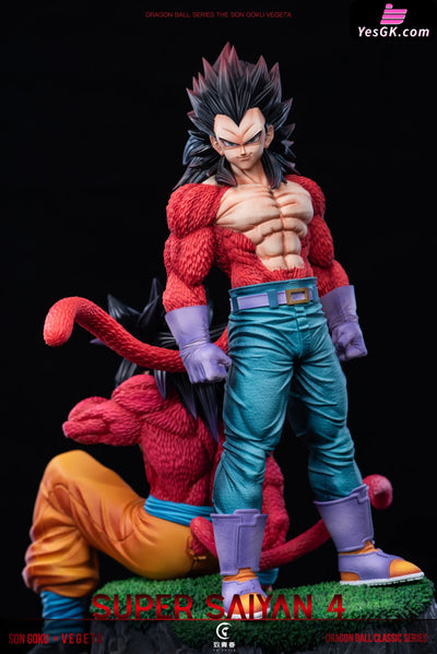 Dragon Ball Super Saiyan 4 Son Goku & Vegeta GK Statue - To youth Studio [Pre-Order] Dragon Ball