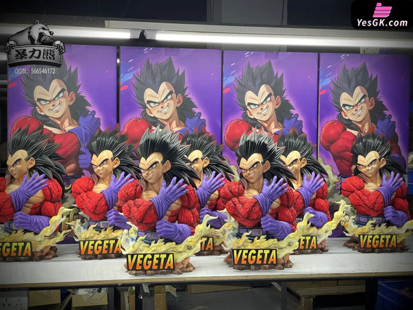 Dragon Ball Super Saiyan 4 Vegeta Bust GK Statue - Violent Bear Studio [In-Stock] Dragon Ball
