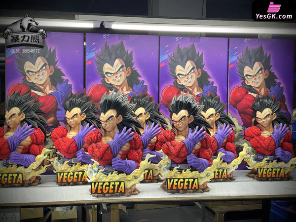 Dragon Ball Super Saiyan 4 Vegeta Bust GK Statue - Violent Bear Studio [In-Stock] Dragon Ball