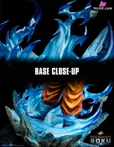 Dragon Ball Super Saiyan Blue Goku Statue - Jusonn Studio