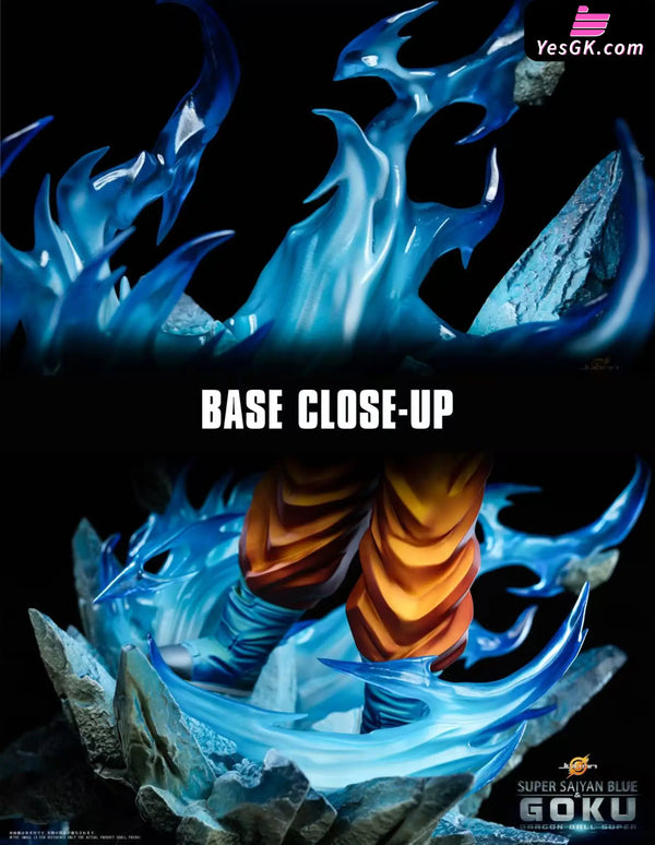 Dragon Ball Super Saiyan Blue Goku Statue - Jusonn Studio