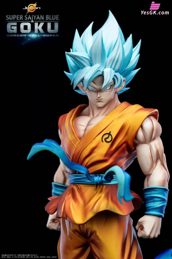 Dragon Ball Super Saiyan Blue Goku Statue - Jusonn Studio