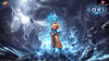 Dragon Ball Super Saiyan Blue Goku Statue - Jusonn Studio