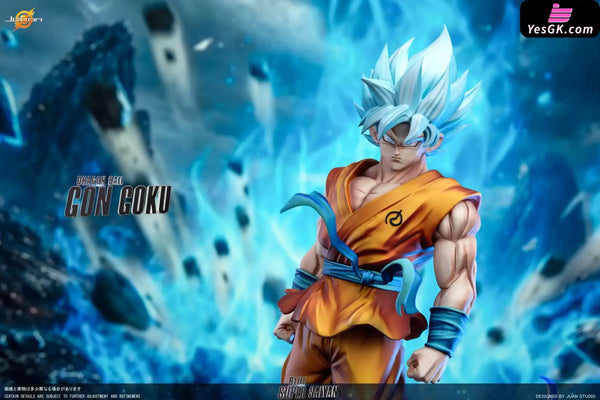 Dragon Ball Super Saiyan Blue Goku Statue - Jusonn Studio