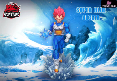 Dragon Ball Super Saiyan Blue Series Vegeta GK Statue - KYLIN Studio [Pre-Order] Deposit / Blue Color / 1/4 Scale Blue