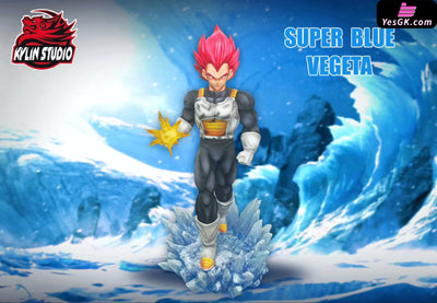 Dragon Ball Super Saiyan Blue Series Vegeta GK Statue - KYLIN Studio [Pre-Order] Deposit / Red Color / 1/4 Scale Blue