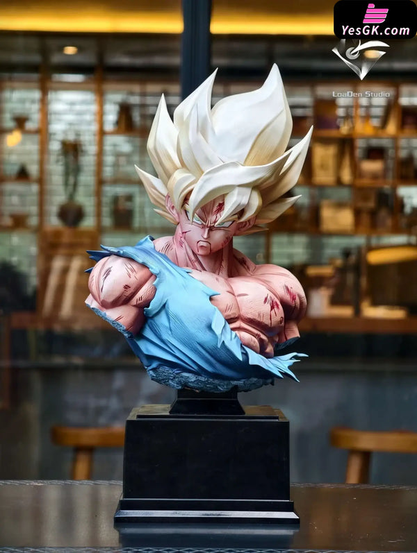 Dragon Ball Super Saiyan Goku Bust Statue - LoaDen Studio