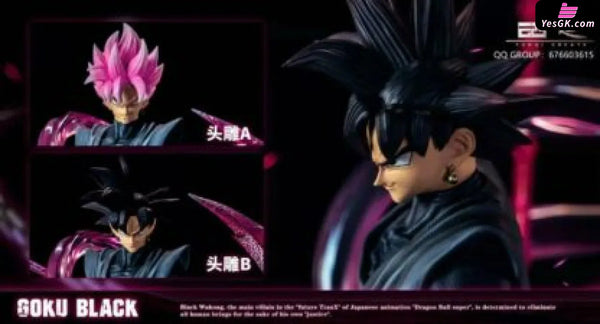 Dragon Ball Super Saiyan Rose Goku GK Statue - Yun Qi Studio [In-Stock] - Full Payment - Dragon Ball