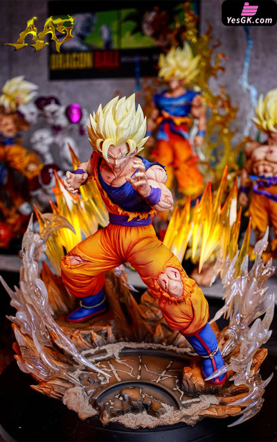 Dragon Ball Super Saiyan Son Goku Action Figure - Jie Ke Bang Studio & ArmyAnt Studio [Pre-Order] Deposit / 1/4 Scale