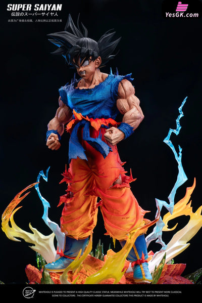 Dragon Ball Super Saiyan Statue - White Hole Studio [Pre - Order] Deposit / 1/6 Regular Version +