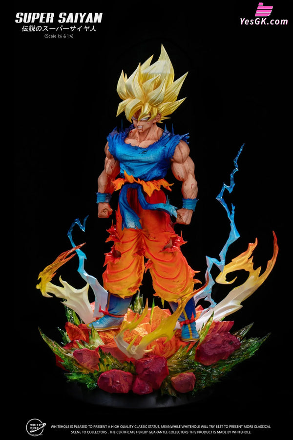 Dragon Ball Super Saiyan Statue - White Hole Studio [Pre - Order] Deposit / 1/6 Regular Version