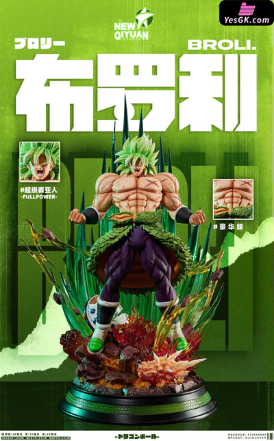 Dragon Ball Super Saiyan Transformation Series Broly Resin Statue - New Qi Yuan Studio [Pre-Order]