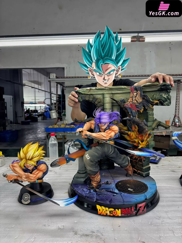 Dragon Ball Super Saiyan Trunks GK Statue - Poker Monster Studio [In-Stock] - DragonBall