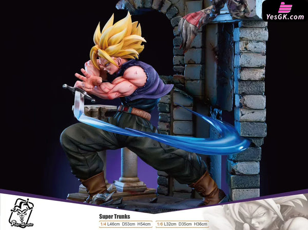 Dragon Ball Super Saiyan Trunks GK Statue - Poker Monster Studio [Pre-Order] Dragon Ball