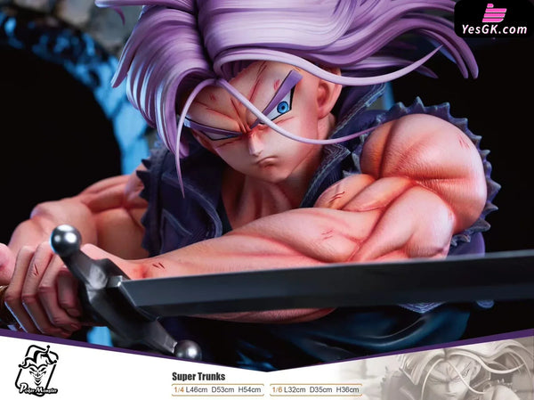 Dragon Ball Super Saiyan Trunks GK Statue - Poker Monster Studio [Pre-Order] Dragon Ball