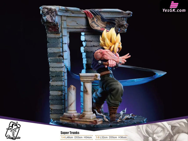Dragon Ball Super Saiyan Trunks GK Statue - Poker Monster Studio [Pre-Order] Dragon Ball