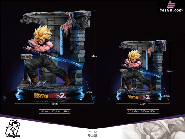 Dragon Ball Super Saiyan Trunks GK Statue - Poker Monster Studio [Pre-Order] Dragon Ball