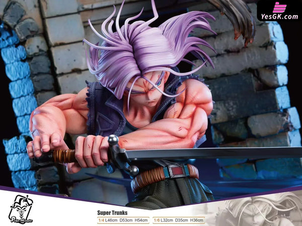 Dragon Ball Super Saiyan Trunks GK Statue - Poker Monster Studio [Pre-Order] Dragon Ball
