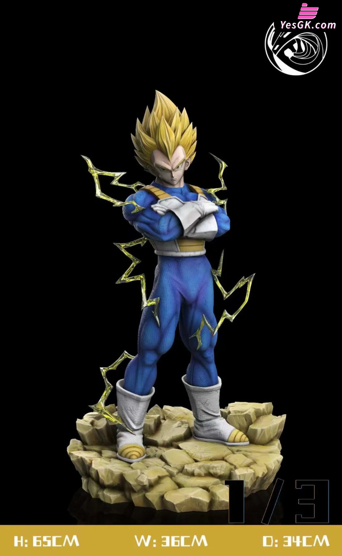 Dragon Ball Super Saiyan Vegeta Resin Statue - Soul Palace Studio [Pre-Order]