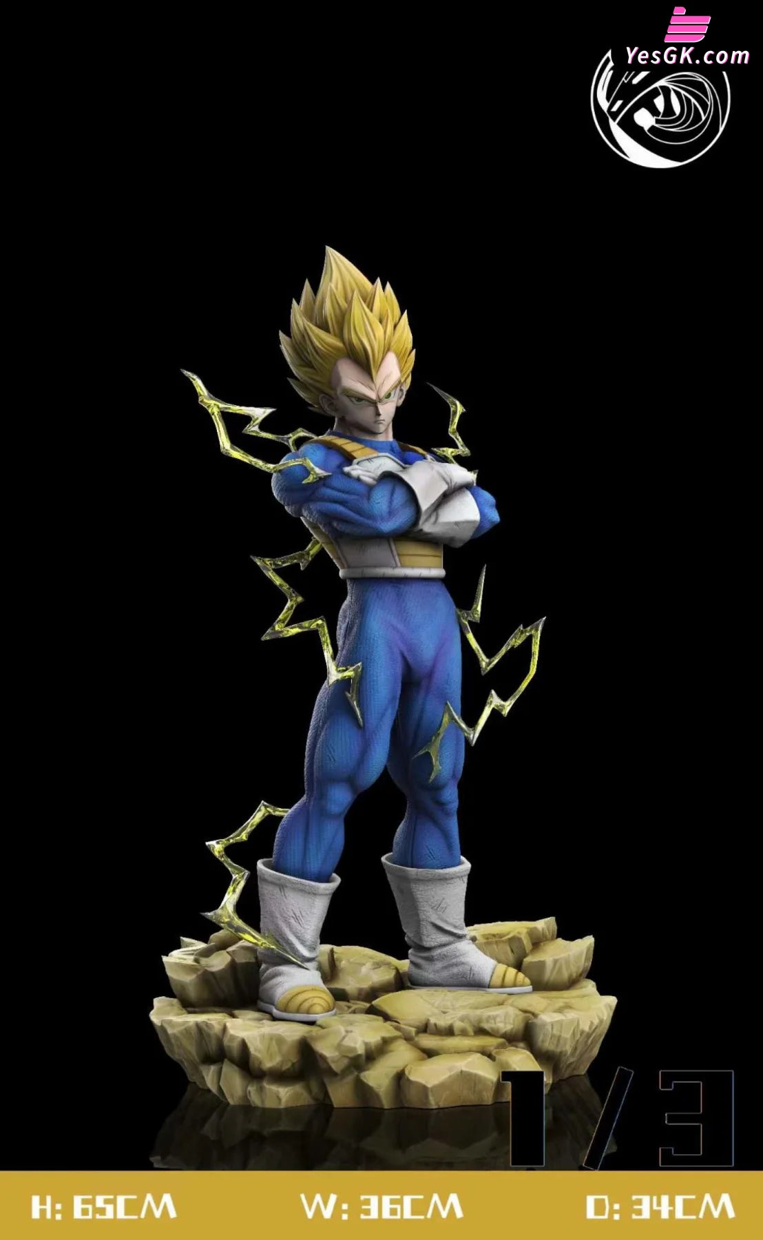 Dragon Ball Super Saiyan Vegeta Resin Statue - Soul Palace Studio [Pre-Order]