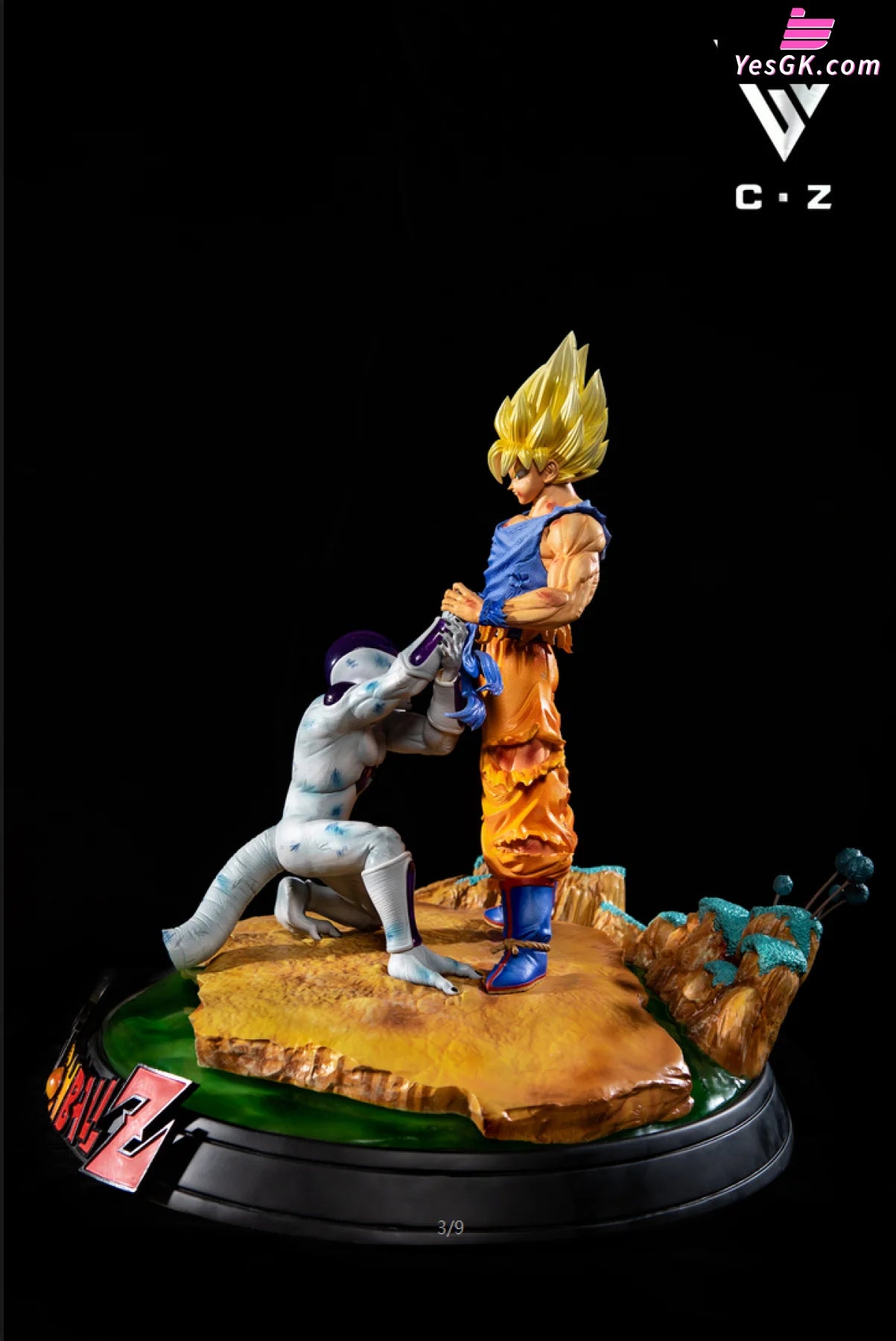 Dragon Ball Super Son Goku VS Frieza Resin Statue - CZ Studio [Pre