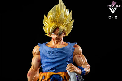 Dragon Ball Super Son Goku Vs Frieza Resin Statue - Cz Studio [Pre-Order Closed]