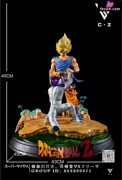 Dragon Ball Super Son Goku Vs Frieza Resin Statue - Cz Studio [Pre-Order Closed]