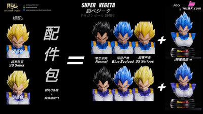 Dragon Ball Super Vegeta Resin Statue - Real Creation Studio [Pre - Order]