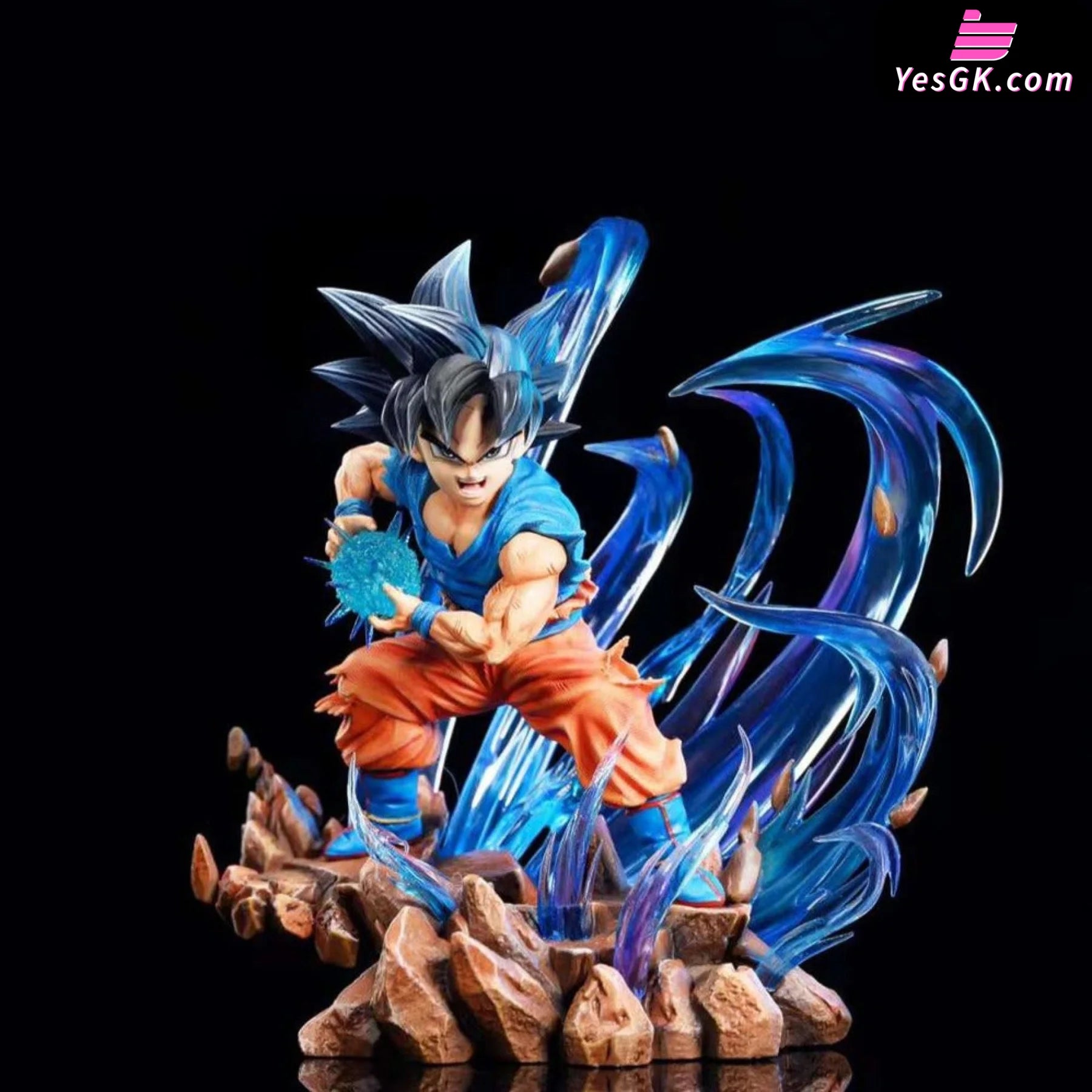 Dragon Ball Super Vibes #2 Kame Hame Ha Son Goku Resin Statue - Bls Studio [Pre-Order]