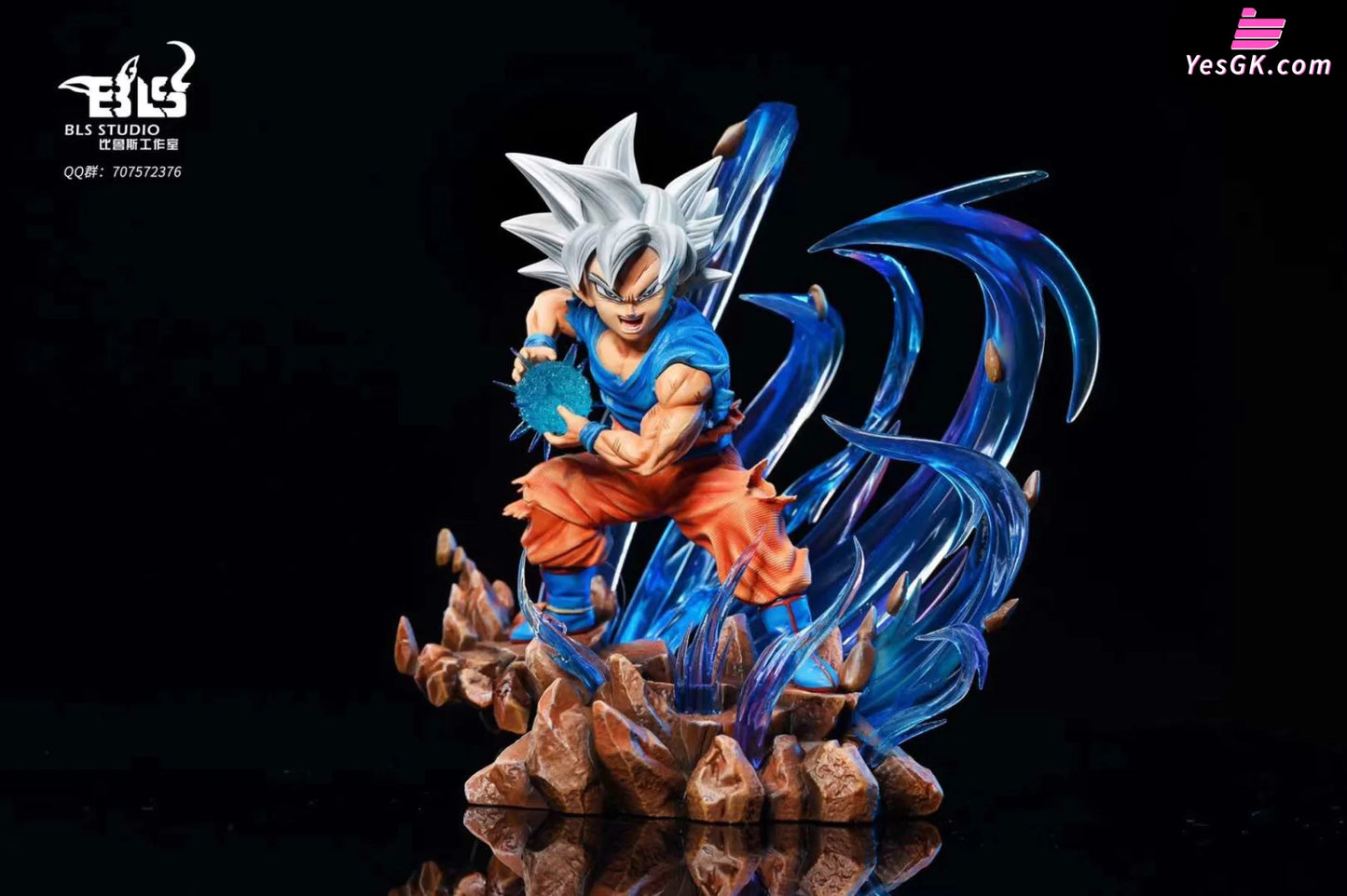 Dragon Ball Super Vibes #2 Kame Hame Ha Son Goku Resin Statue - Bls Studio [Pre-Order]