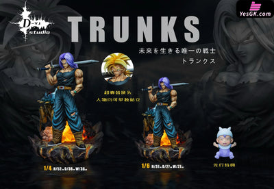 Dragon Ball Sword Carrying Trunks GK Statue - D-YJ Studio [Pre-Order] Dragon Ball