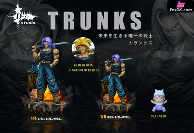 Dragon Ball Sword Carrying Trunks GK Statue - D-YJ Studio [Pre-Order] Dragon Ball